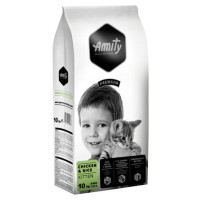 Amity Premium Chicken & Rice Kitten 10 Kg Tavuklu Pirinçli Yavru Kedi Maması
