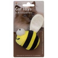 Eastland Catnipli Peluş Dijital Sesli Arı Kedi Oyuncağı 6,5cm