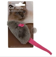Eastland Catnipli Peluş Dijital Sesli Fare Kedi Oyuncağı 8cm