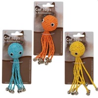 Eastland Çıngıraklı Ahtapot Kedi Oyuncağı 12,5cm