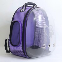 Migno Nexus Astronot Model Kedi Köpek Taşıma Çantası Mor (44x34x32 cm)