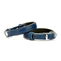 Doggie Yumuşak Dokulu Sade Köpek Boyun Tasması Mavi SBT-1510 M