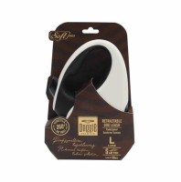 Doggie Otomatik Uzatma Tasması Soft Seri Beyaz 50Kg/5Mt