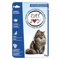 Cat Joy Canned Adult Cat Food with Salmon 85gr