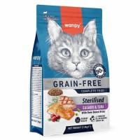 Wanpy Tahılsız Somon ve Ton Balıklı 1,5 Kg Kısırlaştırılmış Kedi Maması