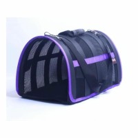 MİGNO FLYBAG Astra Fileli Kedi Köpek Taşıma Çantası - Mor
