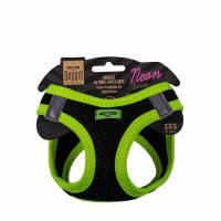 Doggie Havalı Dokuma Neon Serisi Küçük Irk Göğüs Tasması Sarı 2Xs-26-30Cm