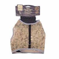 Cattie Havalı Dokuma Kedi Göğüs & Gezdirme Takımı Kamuflaj 1,5X30-40Cm