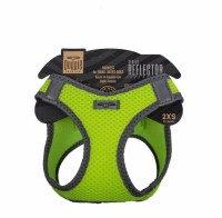 Doggie Havalı Dokuma Reflektör Serisi Küçük Irk Göğüs Tasması Sarı 2Xs-26-30Cm