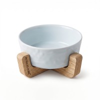 Petbucks Home Kedi ve Küçük Irk Seramik Su Kabı Mavi 500 ml