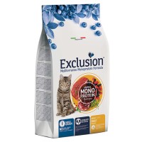 Exclusion Mediterraneo Monoprotein SuperFood 1,5 Kg Düşük Tahıllı Sığır Etli Yetişkin Kedi Maması