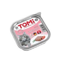 Tomi Pate غذای کنسروی گربه بالغ با میگو 100gr