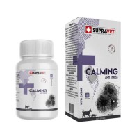 Supravet Kedi ve Köpekler İçin Sakinleştirici Calming Tablet + Vitamin D (75 Tablet)