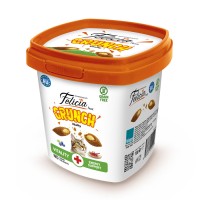 Felicia Vitality Sığır Etli, Yaban Mersinli ve Sütlü Kedi Crunch Ödül Maması 100 gr