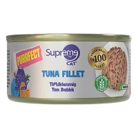 Supreme Tiftiklenmiş Ton Balıklı Kedi Maması 70gr