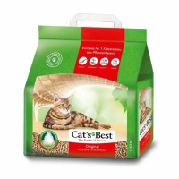 Cat's Best Original 5 LT / 2,10 KG Topaklanan Ahşap Pelet Kedi Kumu