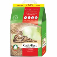 Cat's Best Original 10+2 LT / 5,2 KG Topaklanan Ahşap Pelet Kedi Kumu
