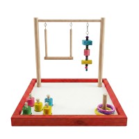 Teng Kuşlar için Oyun ve Eğitim Parkı 30x30 cm