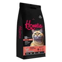 Homie Düşük Tahıllı Süper Premium Somonlu Kısırlaştırılmış Kedi Maması 12 Kg