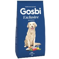 Gosbi Exclusive Düşük Tahıllı Balıklı Orta Irk 3 Kg Yetişkin Köpek Maması