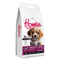 Homie Düşük Tahıllı Süper Premium Kuzulu Yavru Köpek Maması 12 KG
