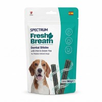 Spectrum Fresh Breath Orta Irk Yetişkin Köpekler İçin Naneli Diş Çubukları Köpek Ödülü 180gr