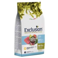 Exclusion Mediterraneo Monoprotein Noble Grain 3 Kg Düşük Tahıllı Ton Balıklı Orta Irk Yavru Köpek Maması