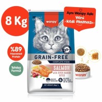 Wanpy Tahılsız Somonlu 8 Kg Yetişkin Kedi Maması