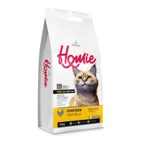 Homie Düşük Tahıllı Süper Premium Tavuklu Yetişkin Kedi Maması 12 KG