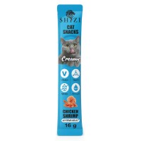 Shizi Creamy Tavuklu ve Karidesli Krema Kedi Ödülü 16 gr
