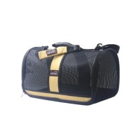Migno Flybag Safir Fileli Mor-Sarı Kedi ve Köpek Taşıma Çantası