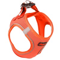 Luckypaw Air Mesh Harness Köpek Göğüs Tasması Turuncu (12-16kg) [XLarge]