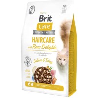 Brit Care Haircare Raw Delights Somonlu ve Hindi Etli Tahılsız Yetişkin Kedi Maması 2 Kg