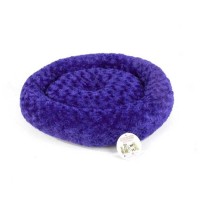 PetPretty Simit Yatak Peluş Mor  55x55cm