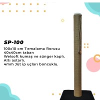 SB Pet Kalın Tırmalama 100 Cm