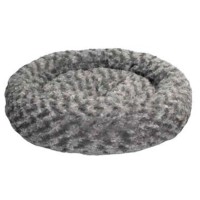 Pet Pretty Simit Yatak Peluş Gri 55x55 cm