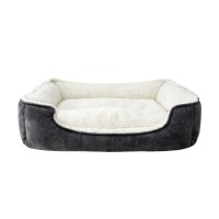 Pet Pretty Pofuduk Yatak Gri 60x45x15 Cm