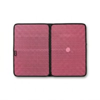 Teng İkili Elekli Kedi Kumu Paspası 60x 81 Cm (Pembe)