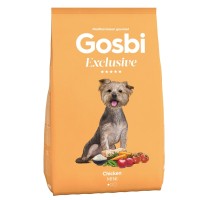 Gosbi Exclusive Düşük Tahıllı Tavuklu Küçük Irk 500 g Yetişkin Köpek Maması