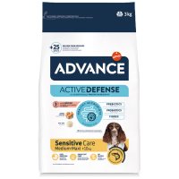 Advance Adult Sensitive Care Somonlu 3 Kg Orta ve Büyük Irk Yetişkin Köpek Maması