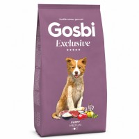 Gosbi Exclusive Düşük Tahıllı Tavuklu Orta Irk 500 g Yavru Köpek Maması