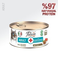 Felicia Ton Balıklı Ezme Yetişkin Kedi Konserve Maması 85 Gr