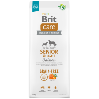 Brit Care Grain-Free Senior Skin & Coat Somonlu Yaşlı 12 Kg Köpek Maması