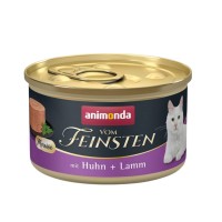 Animonda Vom Feinsten Tavuklu ve Kuzulu Yetişkin Kedi Konservesi 85gr