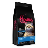 Homie Düşük Tahıllı Süper Premium Tavuklu Kısırlaştırılmış Kedi Maması 12 Kg