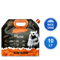 Candy Paws Aktif Karbonlu 10 LT İnce Taneli Topaklanan Bentonit Kedi Kumu