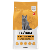 Caviara Tavuklu Kısırlaştırılmış 1,5 Kg Yetişkin Kedi Maması