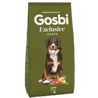 Gosbi Exclusive Düşük Tahıllı Kuzulu Büyük Irk 12 Kg Yetişkin Köpek Maması