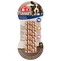 8in1 Flavours Triple Flavour Twisted Sticks Üçlü Lezzet Köpek Ödül Maması 10'lu 70gr