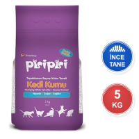 Pisi Pisi Bebek Pudrası Kokulu 5 KG İnce Taneli Topaklanan Bentonit Kedi Kumu